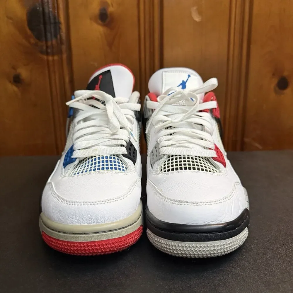 Air Jordan 4 Retro SE 'What The' Size 9 Men CI1184-146 Mismatch USED